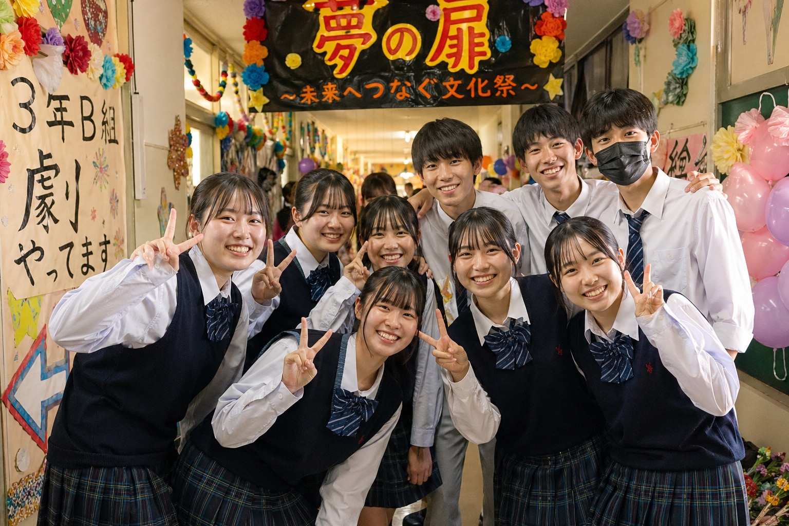 文化祭の様子